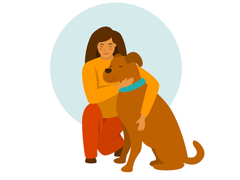 Abbracciare i cani: aspetti da considerare