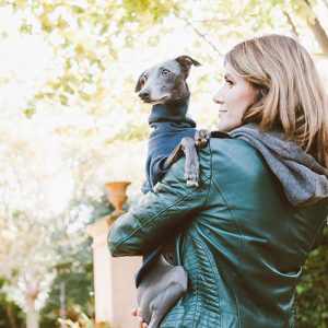Si può tenere il Cane in braccio?